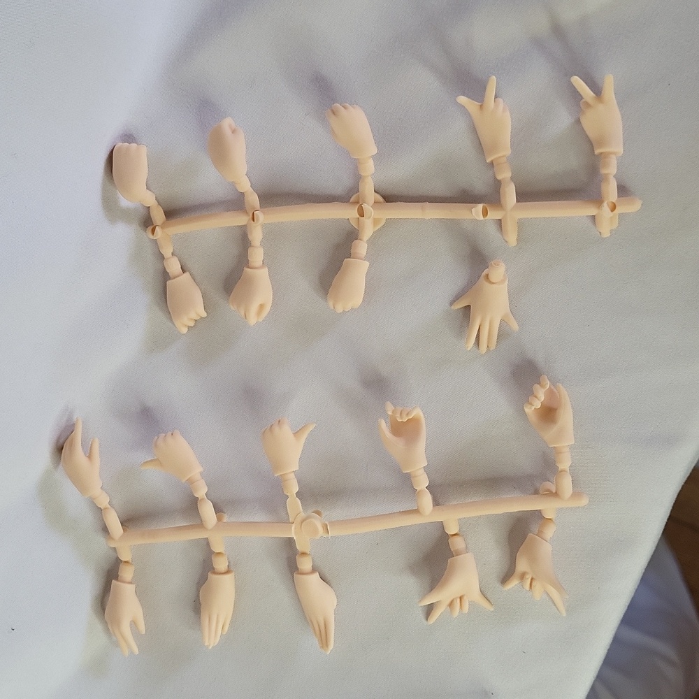 Blythe Doll Hands Factory Fashion BJD Hands 9 and a half Pairs